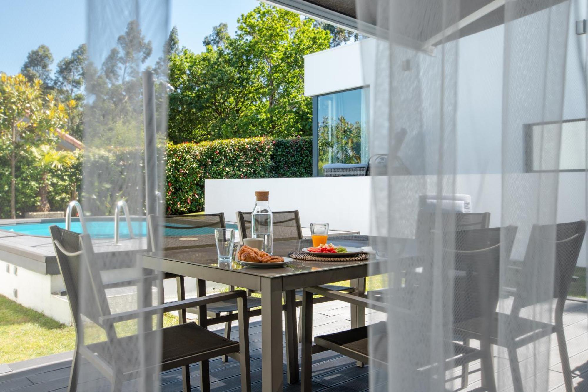 Villa Con Piscina Y Jardin, Santiago De Compostela Teo Exterior photo